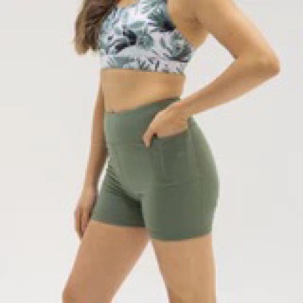 Senita Athletics Skin Adventure Rio Shorts (3.75 in. inseam) - Jungle -